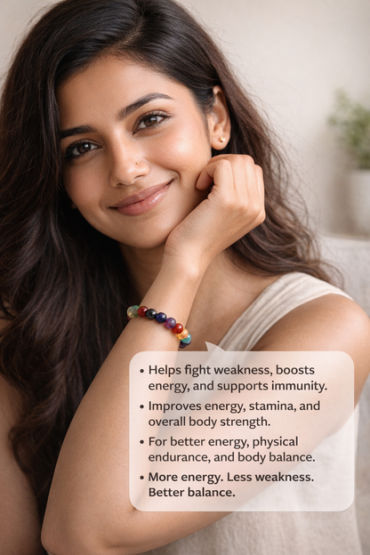 MantraMani BioMarker PRO™ Wellness Bracelet | India’s 1st Mineral-Skin Contact & Sunlight-Activated Energy Bracelet for Stress, Focus & Daily Health Support