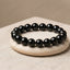 MantraMani® Éclipse Noire — Black Tourmaline Protection Bracelet