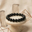MantraMani® Éclipse Noire — Black Tourmaline Protection Bracelet