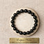 MantraMani® Éclipse Noire — Black Tourmaline Protection Bracelet