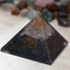 MantraMani® Tourmaline Pyramid – Protection & Negative Energy Shield Crystal