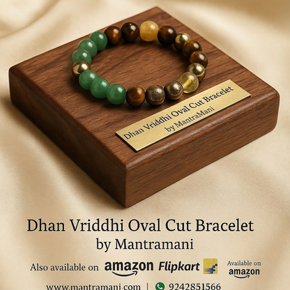 Dhan Vriddhi™ – Money Magnet Bracelet - Attract Wealth • Removes Financial/Money Blockage • Unlock Opportunities • Align With Prosperity Energy