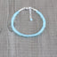 MantraMani® Blue Chalcedony Anklet