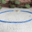 MantraMani® Blue Lace Chalcedony Anklet