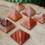 MantraMani® Carnelian Pyramid – Confidence, Motivation & Energy Boost Crystal Pyramid