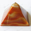 MantraMani® Carnelian Pyramid – Confidence, Motivation & Energy Boost Crystal Pyramid