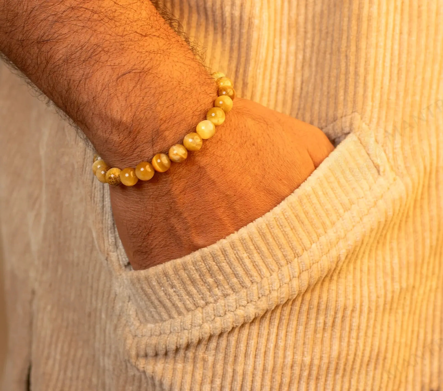 MantraMani® Cats Eye Bracelet – Ketu Dosha Relief & Psychic Protection