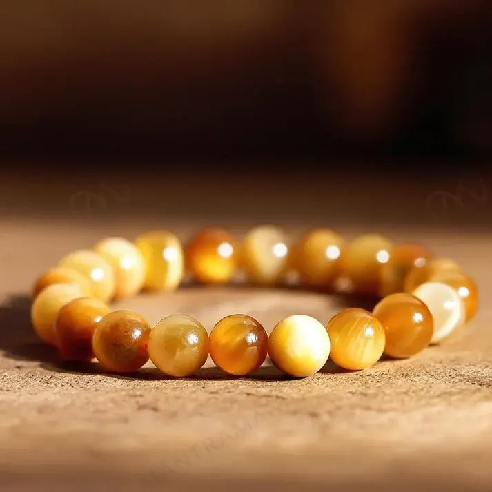 MantraMani® Cats Eye Bracelet – Ketu Dosha Relief & Psychic Protection