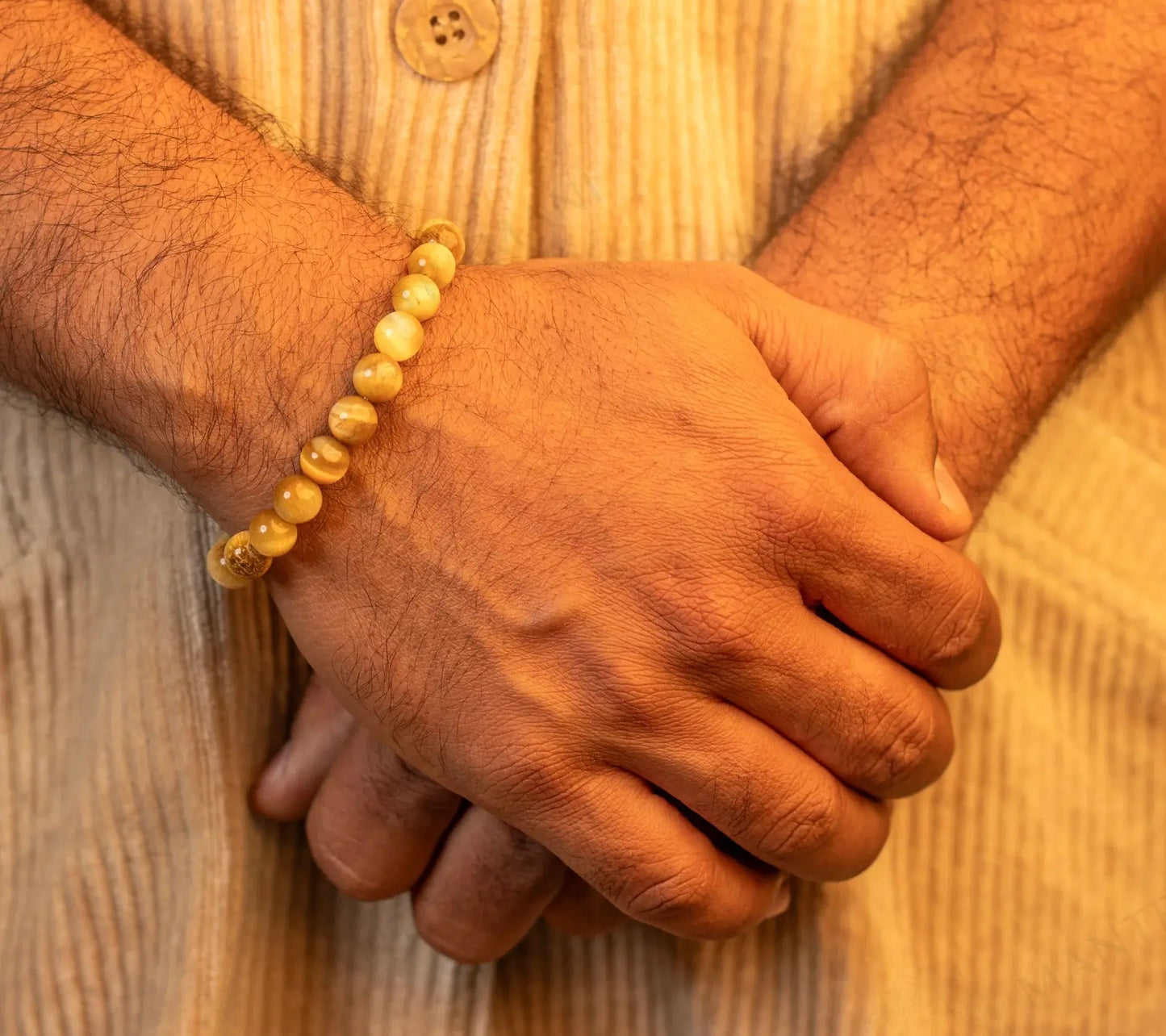 MantraMani® Cats Eye Bracelet – Ketu Dosha Relief & Psychic Protection