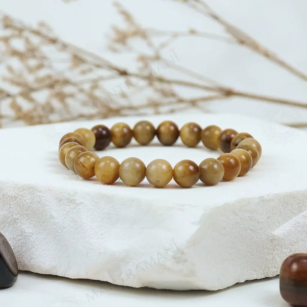 MantraMani® Cats Eye Bracelet – Ketu Dosha Relief & Psychic Protection