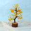 MantraMani® Yellow Citrine Tree –Crystal Tree for Abundance, Prosperity & Growth