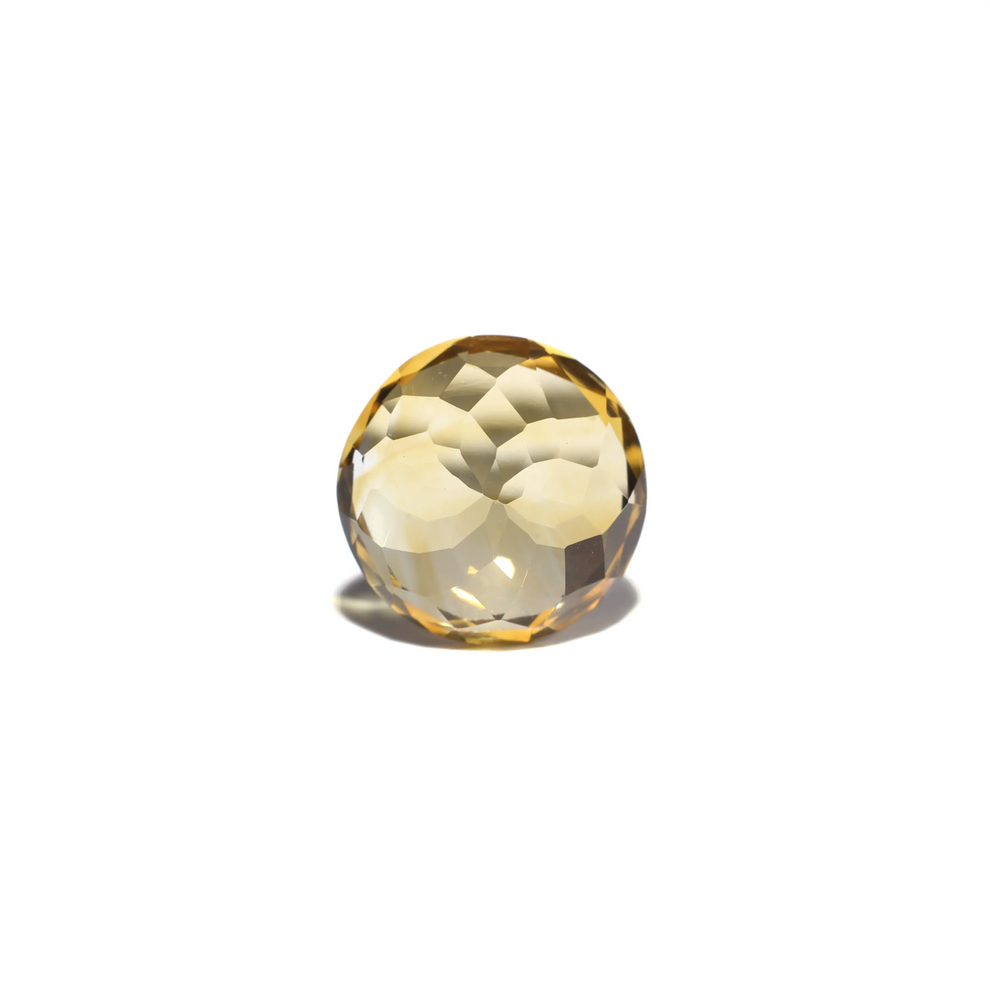 MantraMani® Citrine (Sunela) — Certified Authentic & Natural Gemstone