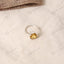 MantraMani® Yellow Citrine Ring: Abundance & Prosperity