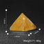 MantraMani® Yellow Citrine Pyramid – Energy & Manifestation Crystal Pyramid