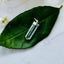 MantraMani® Clear Quartz Pencil Pendant