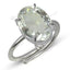 MantraMani® Clear Quartz Ring: Removes Depression, Anger & Anxiety