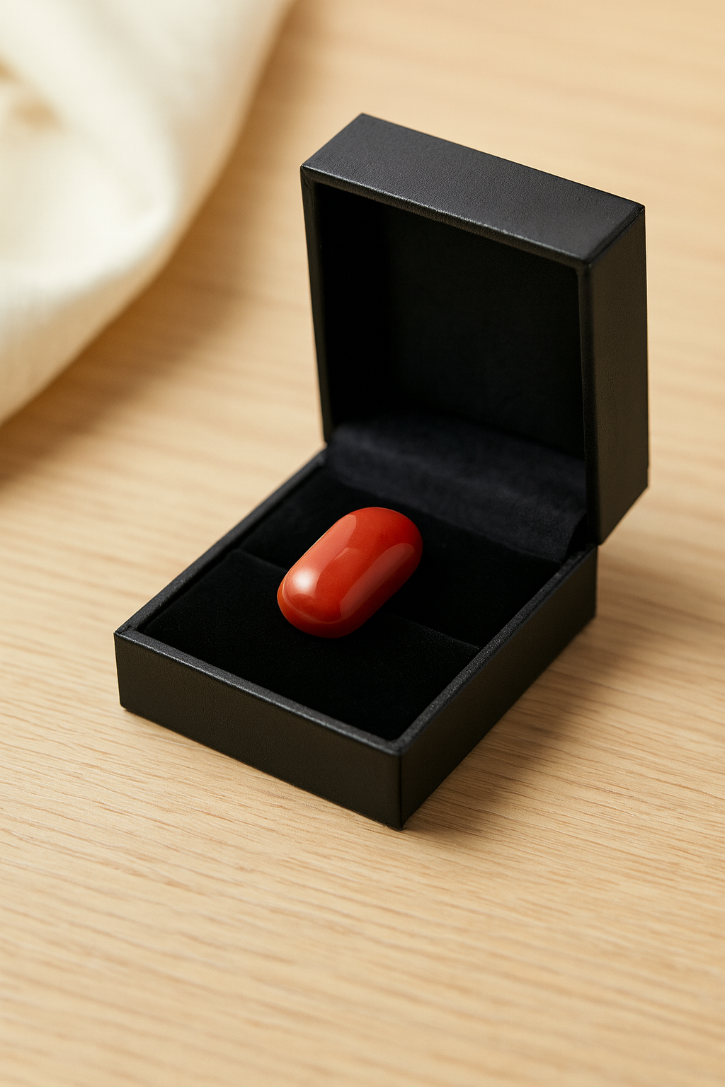 MantraMani™ Angel Skin Coral (Moonga) Stone for Emotional Healing, Mars Balance & Protective Strength