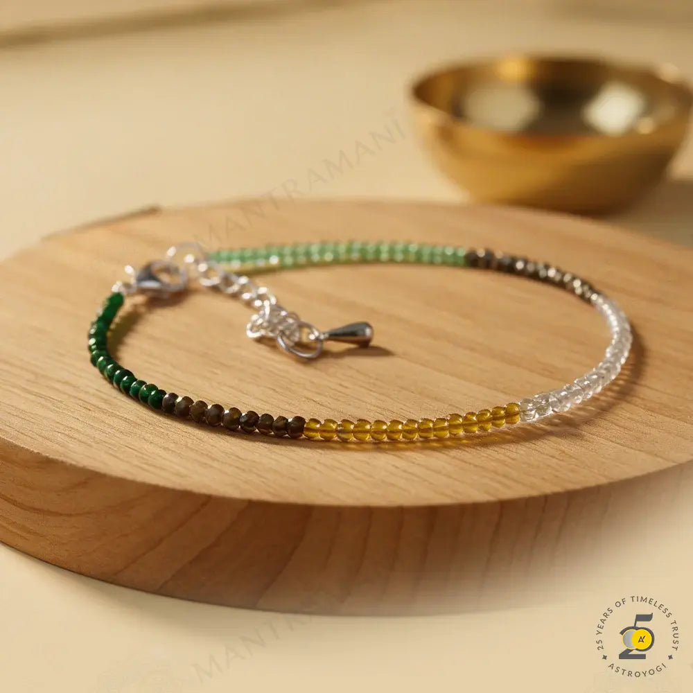 MantraMani® Money Magnet Anklet - Wealth, Power & Success