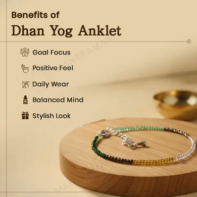 MantraMani® Money Magnet Anklet - Wealth, Power & Success