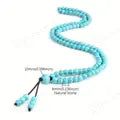 MantraMani® Blue Magnesite Turquoise Mala - For Success in Everything