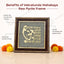 MantraMani® Vakratunda Mahakaya Raw Pyrite Frame for Success