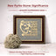 MantraMani® Vakratunda Mahakaya Raw Pyrite Frame for Success