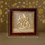 MantraMani® Ganesh Ji Raw Pyrite Frame for Prosperity and Good Fortune
