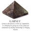 MantraMani® Garnet Pyramid – Love, Confidence & Success Energy Crystal