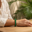 MantraMani® L’Atelier™  Green Jade – Signature Crystal Bracelet by MantraMani