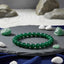 MantraMani® L’Atelier™  Green Jade – Signature Crystal Bracelet by MantraMani