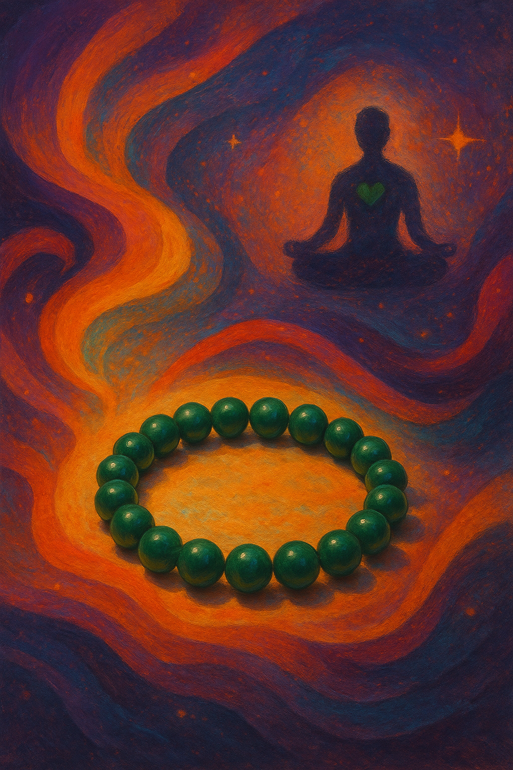 L’Atelier™  Green Jade – Signature Crystal Bracelet by MantraMani