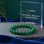 MantraMani® L’Atelier™  Green Jade – Signature Crystal Bracelet by MantraMani