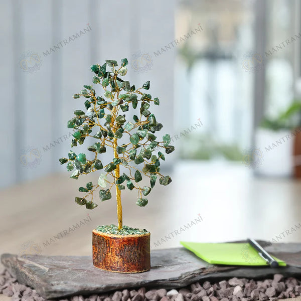 MantraMani® Green Jade Tree : Promotes Wealth Attraction & Money Growth