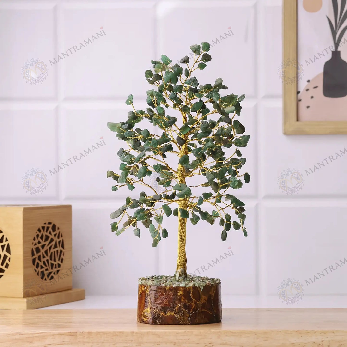 MantraMani® Green Jade Tree : Promotes Wealth Attraction & Money Growth