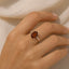 MantraMani® Rahu Hessonite Ring: Protection from Hidden Enemies