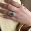 MantraMani® Green Onyx Ring: Encourages Self-Confidence and Willpower