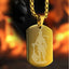 MantraMani® Shree Hanuman Chalisa Pendant BLACK-GOLD-SILVER