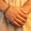 MantraMani® Hematite Bracelet – Grounding, Protection & Mental Clarity