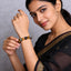 MantraMani® Gemini Zodiac Birthstone Crystal Bracelet- 8 mm- Mithun Rashi Crystal Bracelet