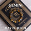 MantraMani® Gemini Zodiac Birthstone Crystal Bracelet- 8 mm- Mithun Rashi Crystal Bracelet