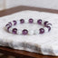 MantraMani® Aquarius Zodiac Birthstone Crystal Bracelet- 8 mm- Kumbh Rashi Crystal Bracelet