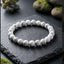 MantraMani® Howlite Bracelet – Calm Mind, Stress Relief & Better Sleep