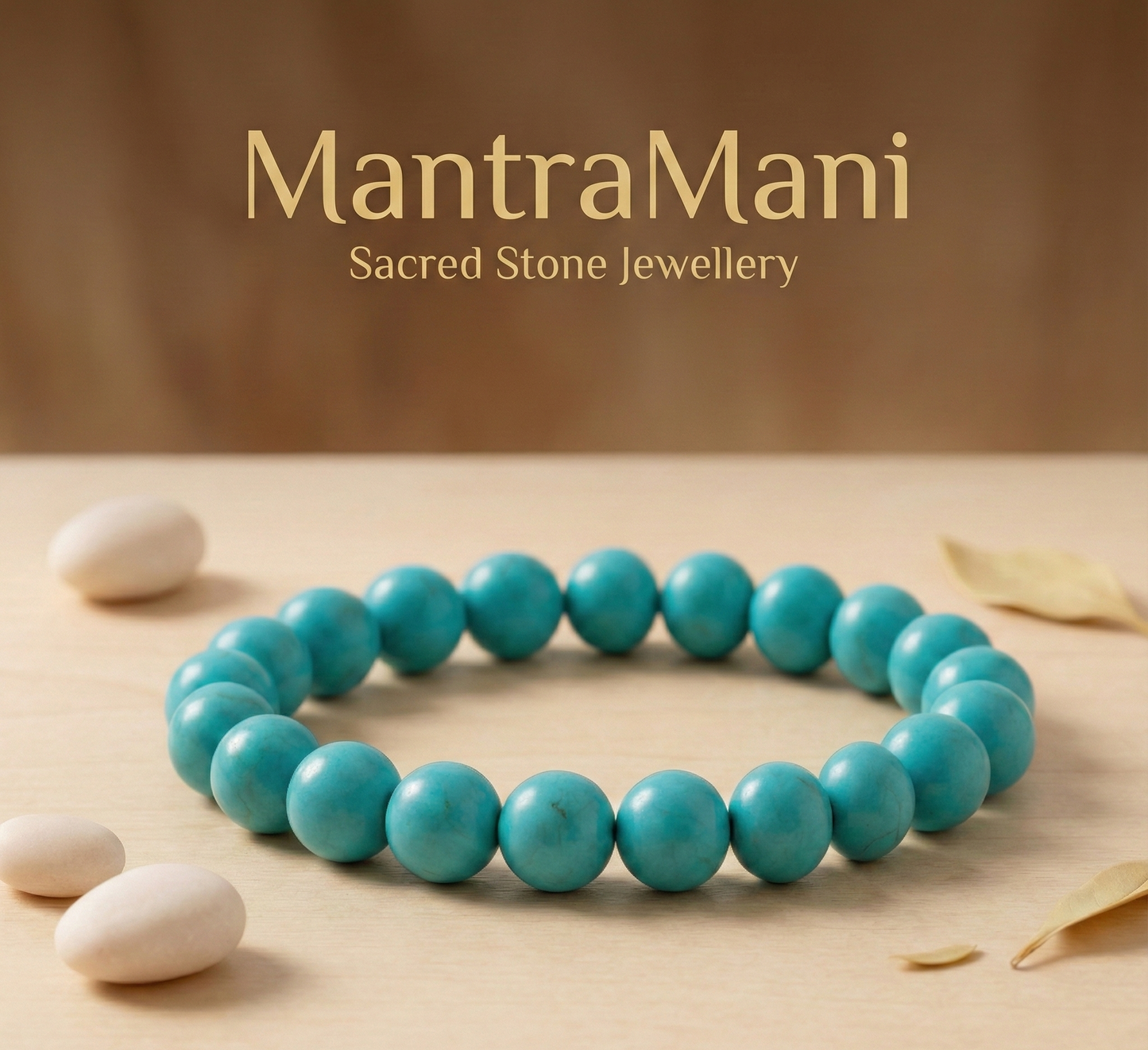 Turquoise Céleste Irani Firoza – Natural Iranian Turquoise Protection, Wealth & Health Bracelet (AAA Grade | Jupiter Energy | Evil Eye Shield)