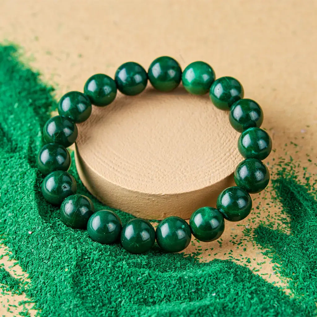 MantraMani® Jade Bracelet – Luck, Harmony & Abundance