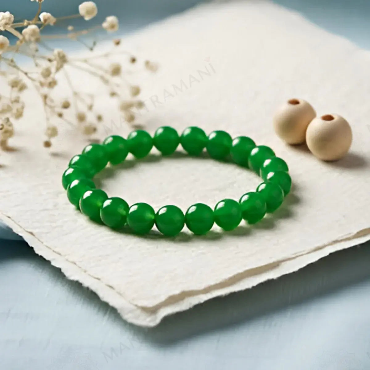 MantraMani® Jade Bracelet – Luck, Harmony & Abundance