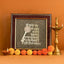 MantraMani® Raw Pyrite Finish Shree Kuber Mantra Frame for Wealth & Good Luck
