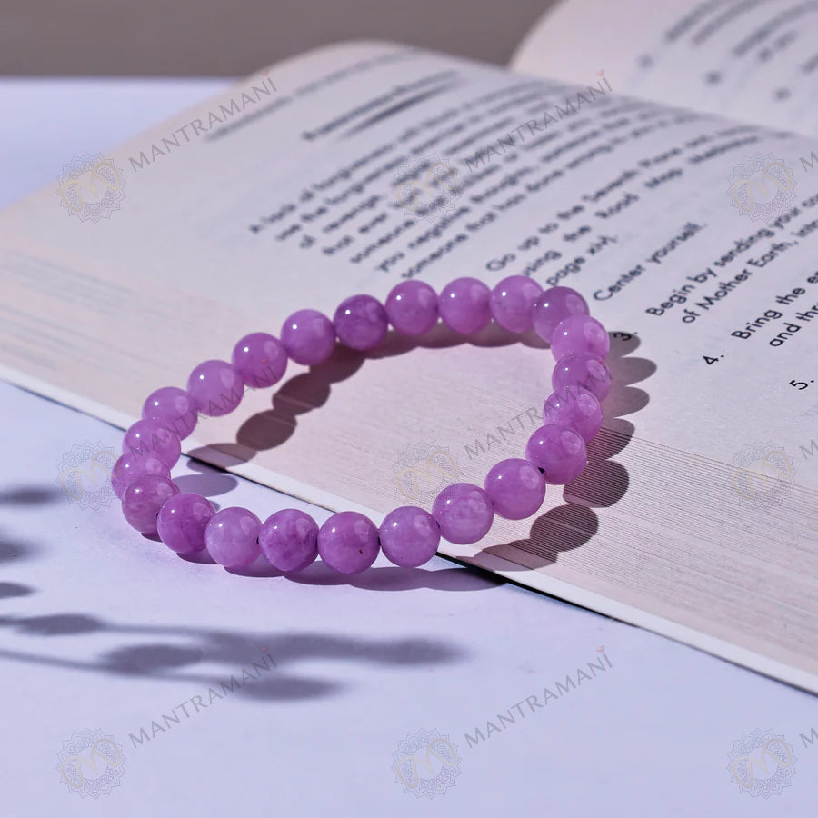 MantraMani® Kunzite Bracelet to Heal Broken Hearts
