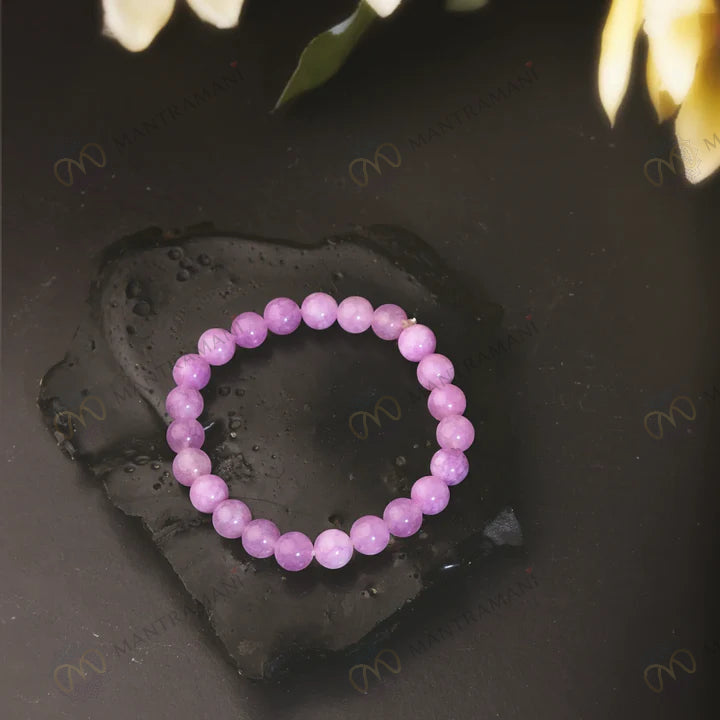 MantraMani® Kunzite Bracelet to Heal Broken Hearts