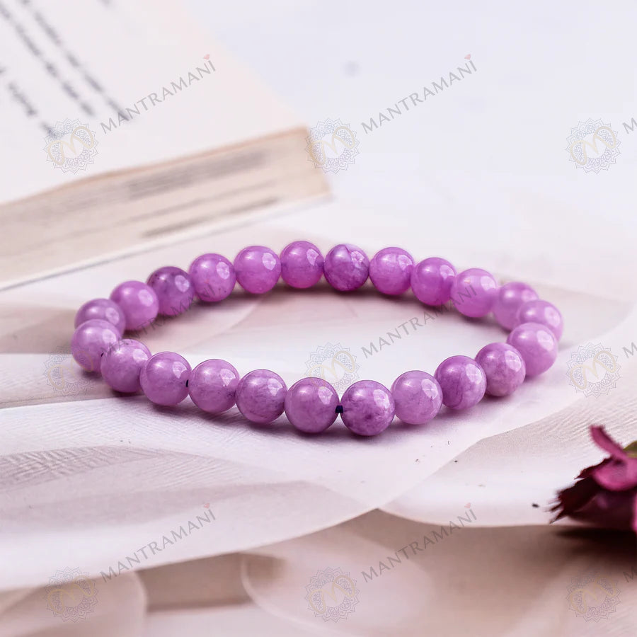 MantraMani® Kunzite Bracelet to Heal Broken Hearts