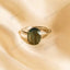 MantraMani® Labradorite Ring: Awaken Your Inner Power & Open Your Third Eye Chakra